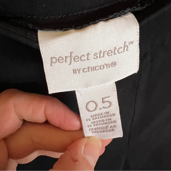 Chico's Black Perfect Stretch Pants - Picture 5 of 5